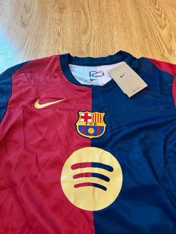 Oddychający/Wchłaniaćpot/Koszulka Barcelona'Lewandowskiego_r.3XL