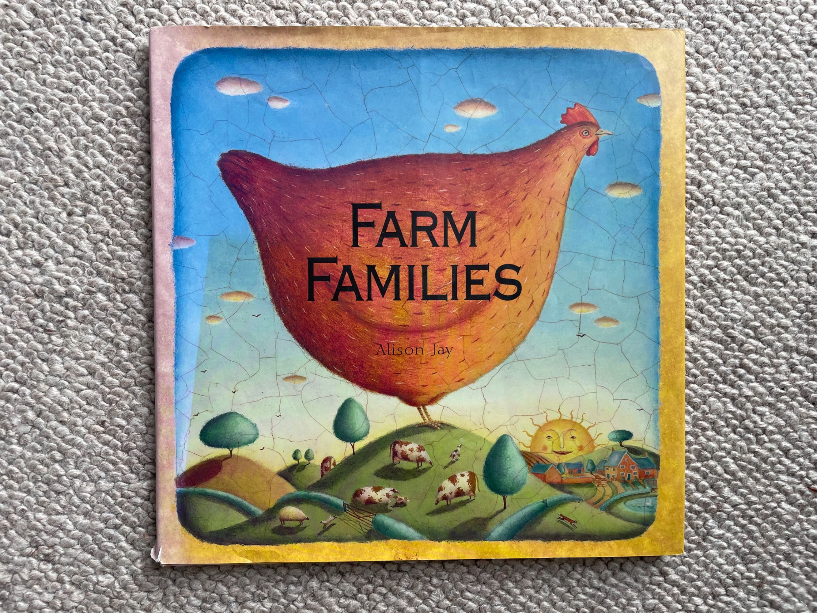 Farm Families English book książka angielski Alison Jay animals babies
