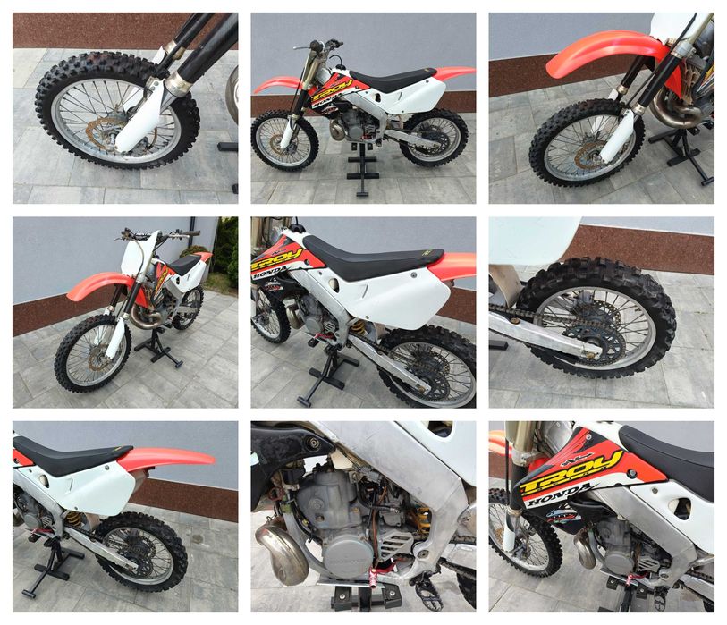 Honda CR 250 R, 1998 r. 2T FMF, transport, raty na oświadczenie!