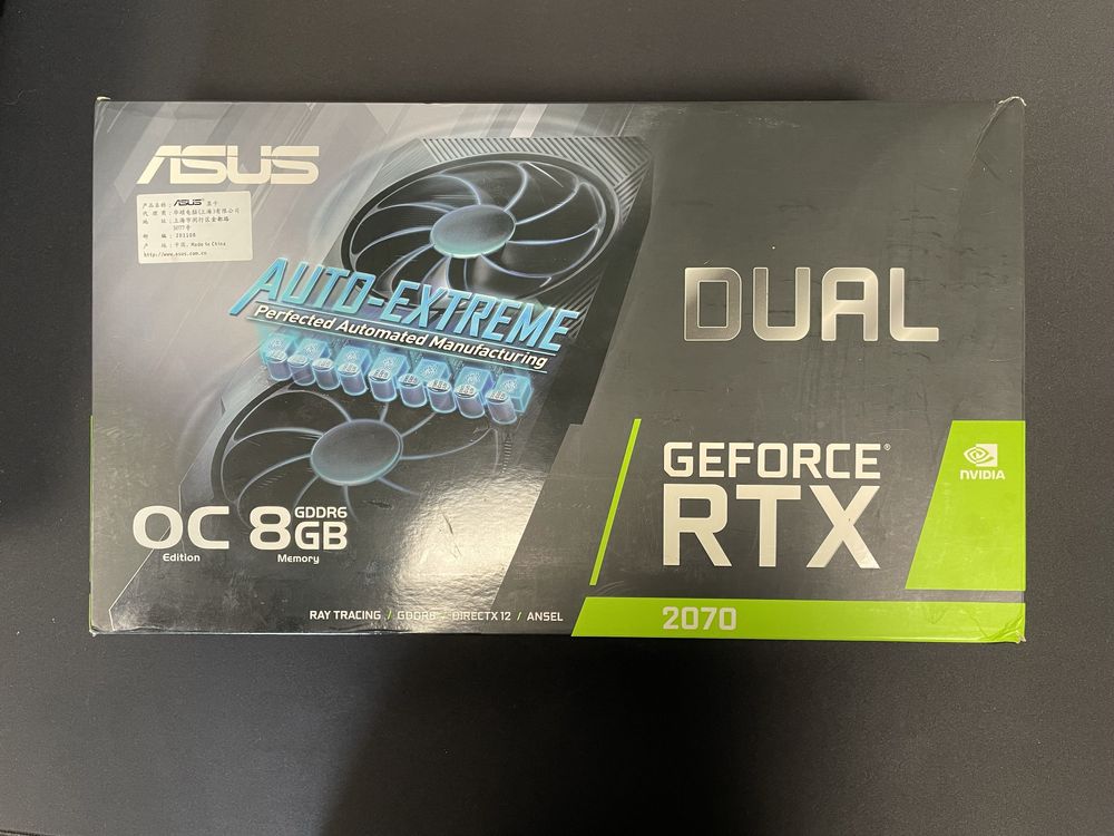 Asus Dual Rtx 2070 Evo