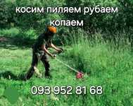 Уборка заросших участков корчевание пней спил деревьев покос травы