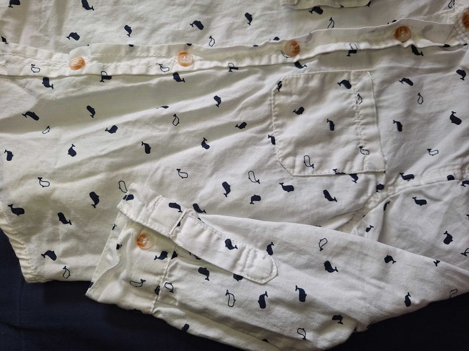 elegancka biała koszula chłopięca rozm 92