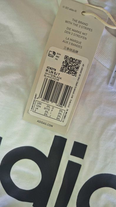 Koszulka męska Adidas M LIN SJ T. JE9002 r. XXL