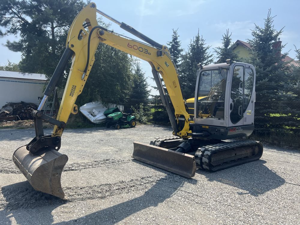 Koparka minikoparka Wacker neuson 6003 idelana 3lyzki