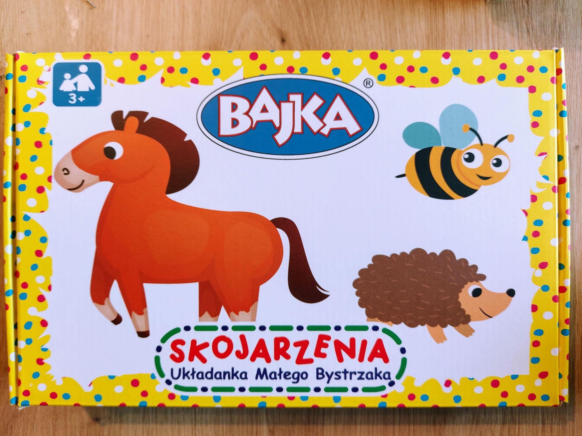 Bajka skojarzenia edukacyjna ukladanka polsko angielska puzzle