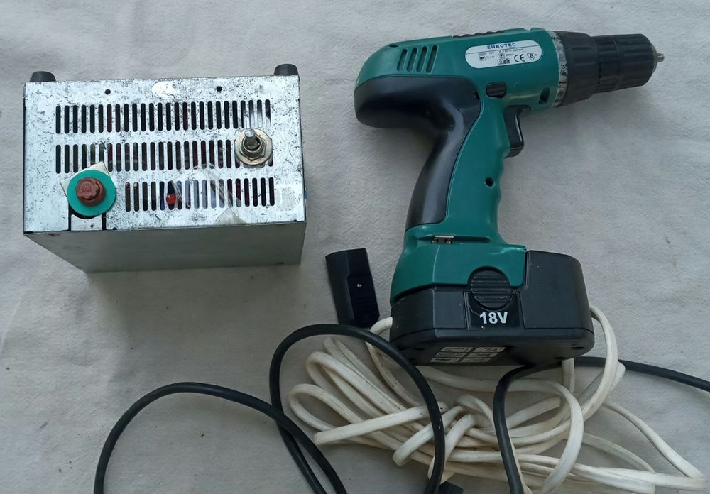 Шуруповерт евротек.