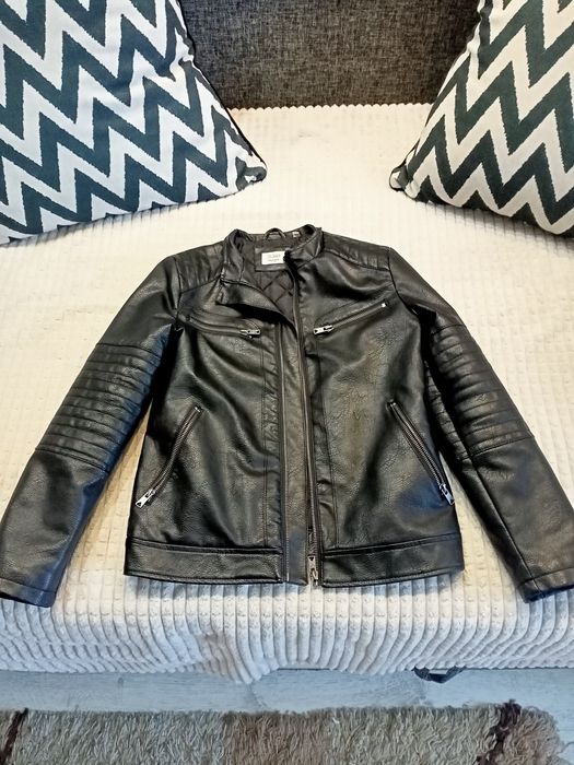 Куртка кожана для підлітка