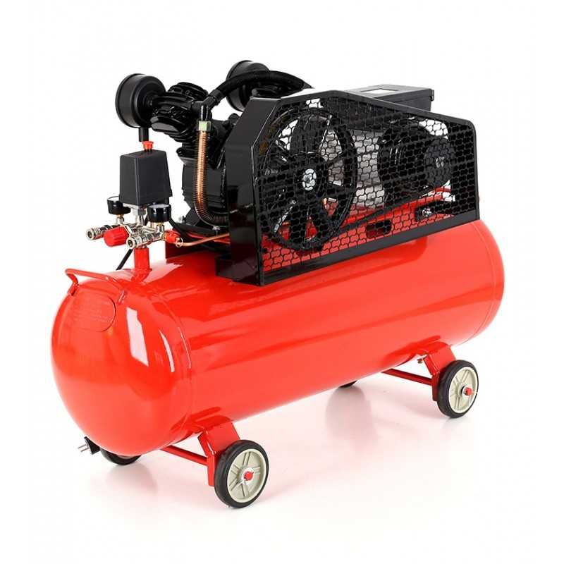 Kompresor olejowy sprężarka 100L 2tłoki 3,8KM 480l/min 230V KD402 NOWY