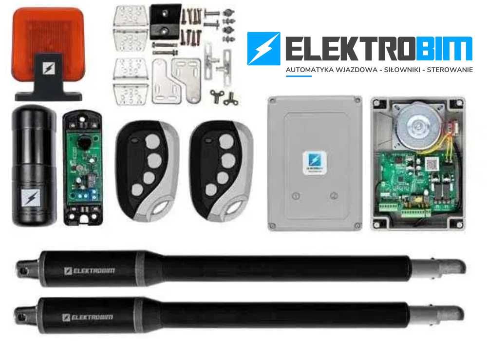 Napęd bramy skrzydłowej Elektrobim ETM-01 Light 2m 150kg