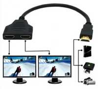 Splitter derivador HDMI 2 saídas