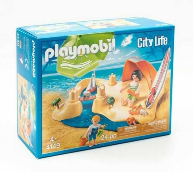 PLAYMOBIL City Life 4149 Urlop na plaży - letni wypoczynek i zabawa