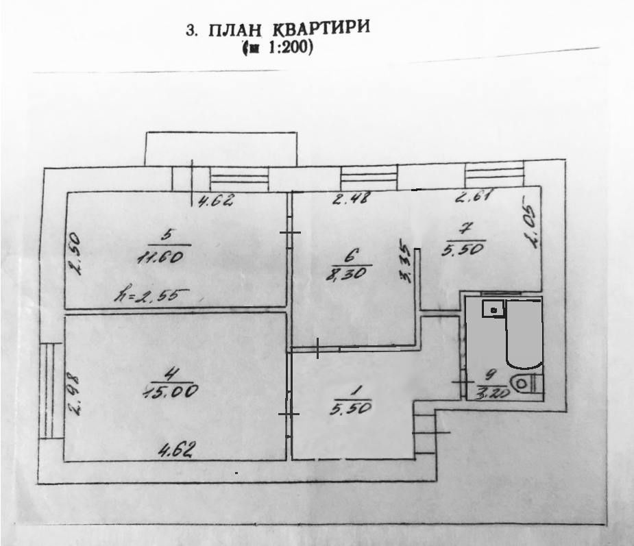 Продаж 3к квартири Бровари вул.Кобзарська