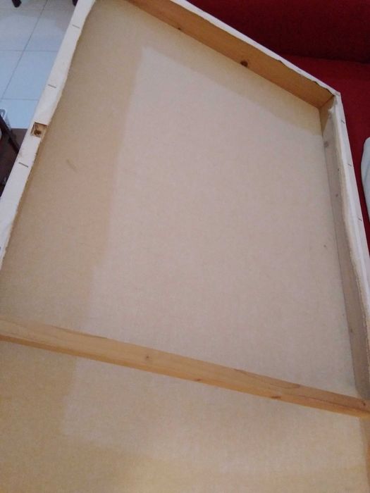 Quadro/tela grande Mulher de 1.40m por 60cm, decoração parede