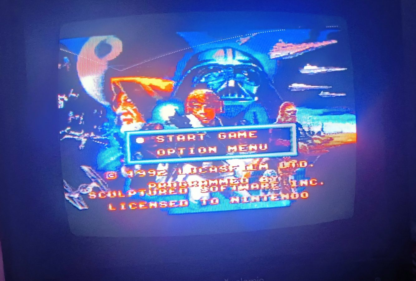 Gra Super Star Wars na SNES