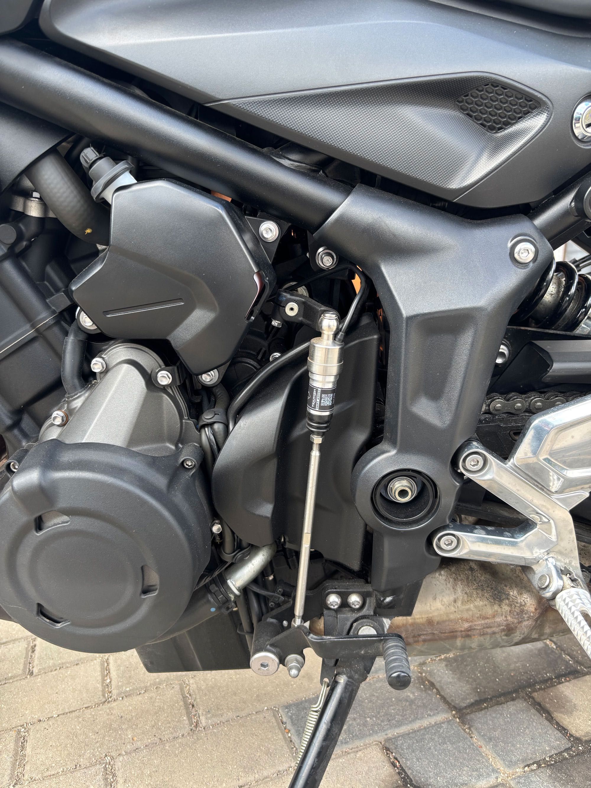Triumph trident 660 z Roku 2023