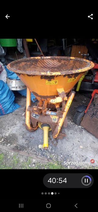 Piaskarka do mini traktorka