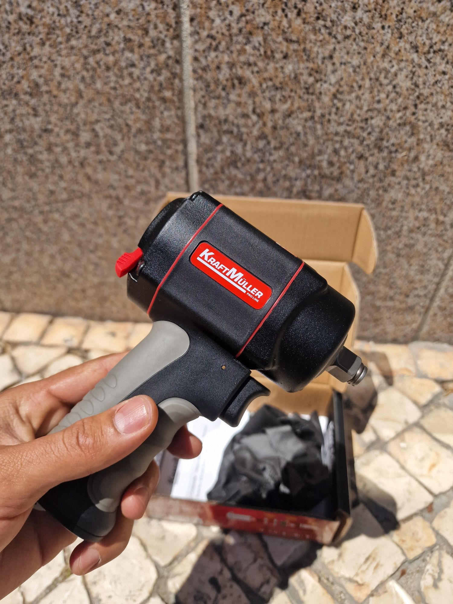 Pistola de ar nova