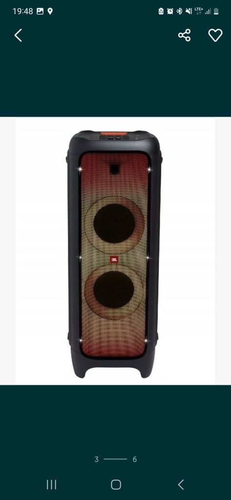 WYNAJEM Glosnik JBL 1000 naglosnienie kolumna