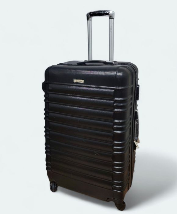 Duża walizka podróżna Kesser XL 120 L litrów czarna ABS szyfr