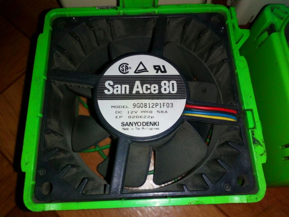 Серверный вентилятор Sanyo Denki San Ace 80, Nidec Beta