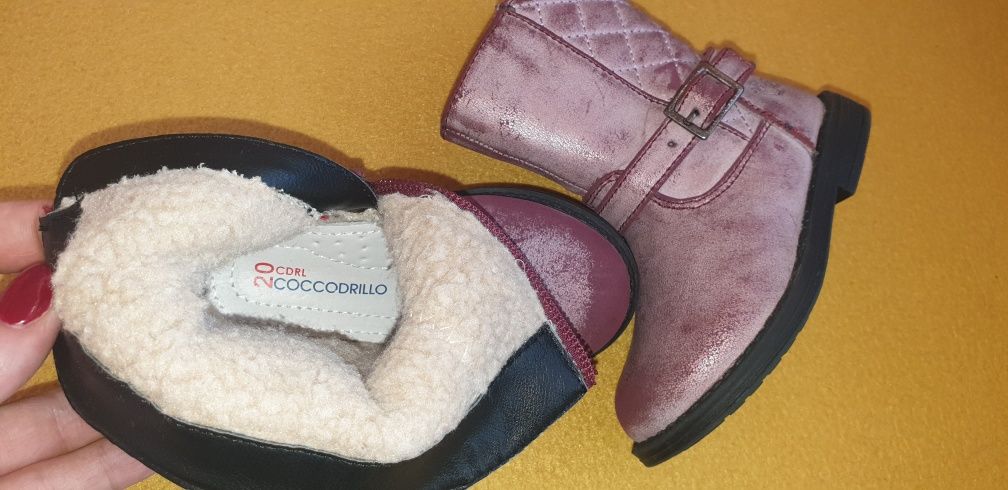 Buty Kozaki ocieplane coccodrillo 20