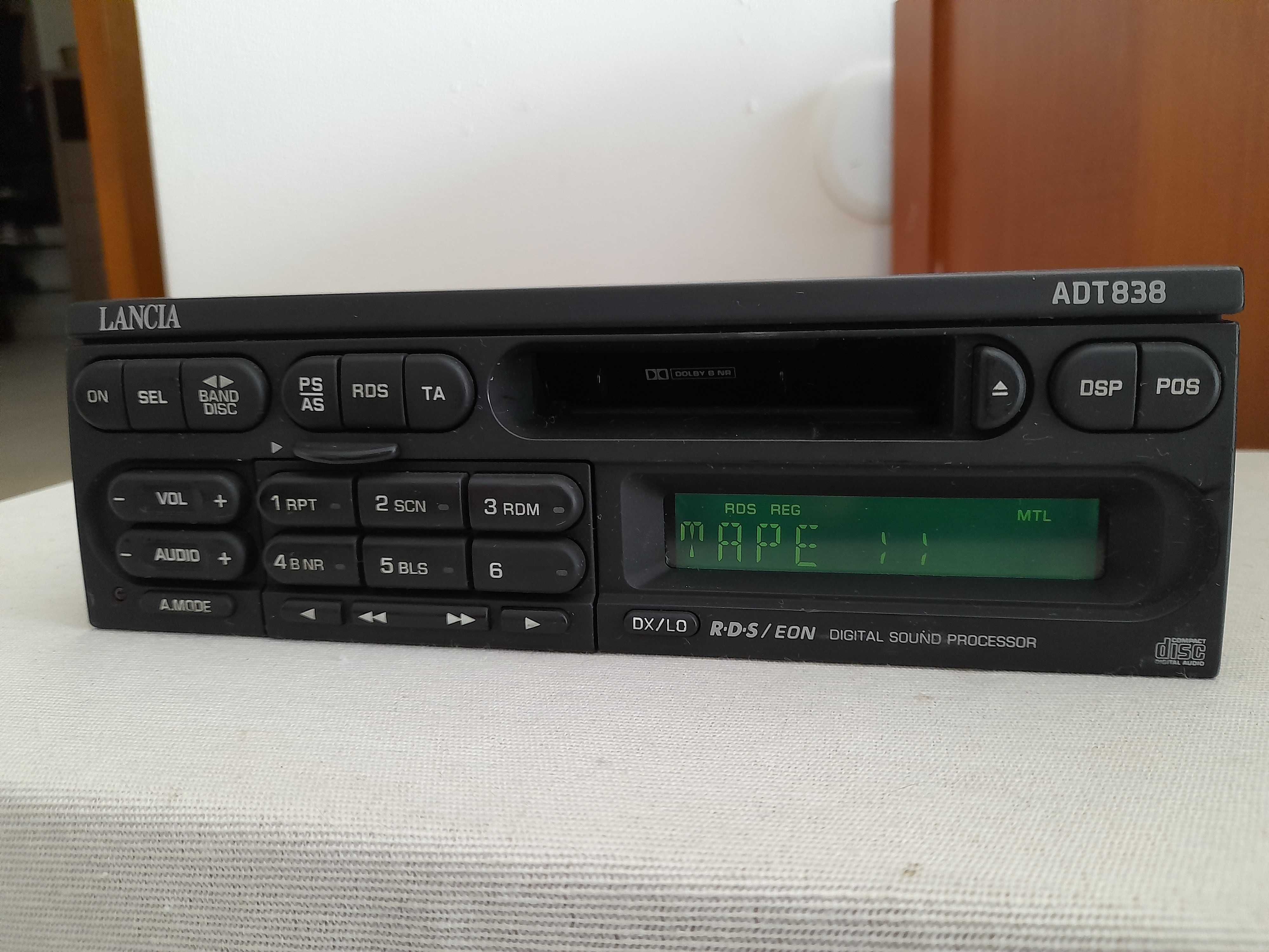 Unikatowe radio LANCIA ADT838 BOSE Kappa Clarion pu-9851a