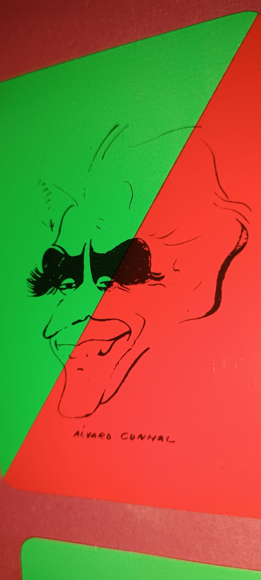 Raros e antigos calendários caricaturas políticos pós 25 de abril 1985