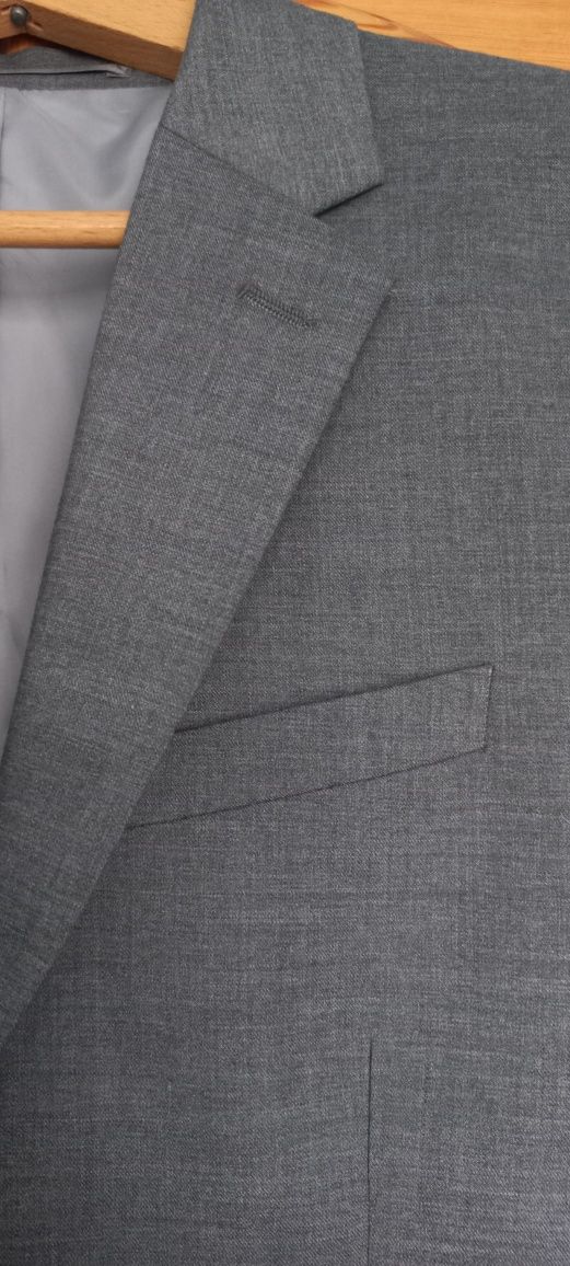 marynarka + spodnie garniturowe H&M na szczupłego mężczyznę 175-180