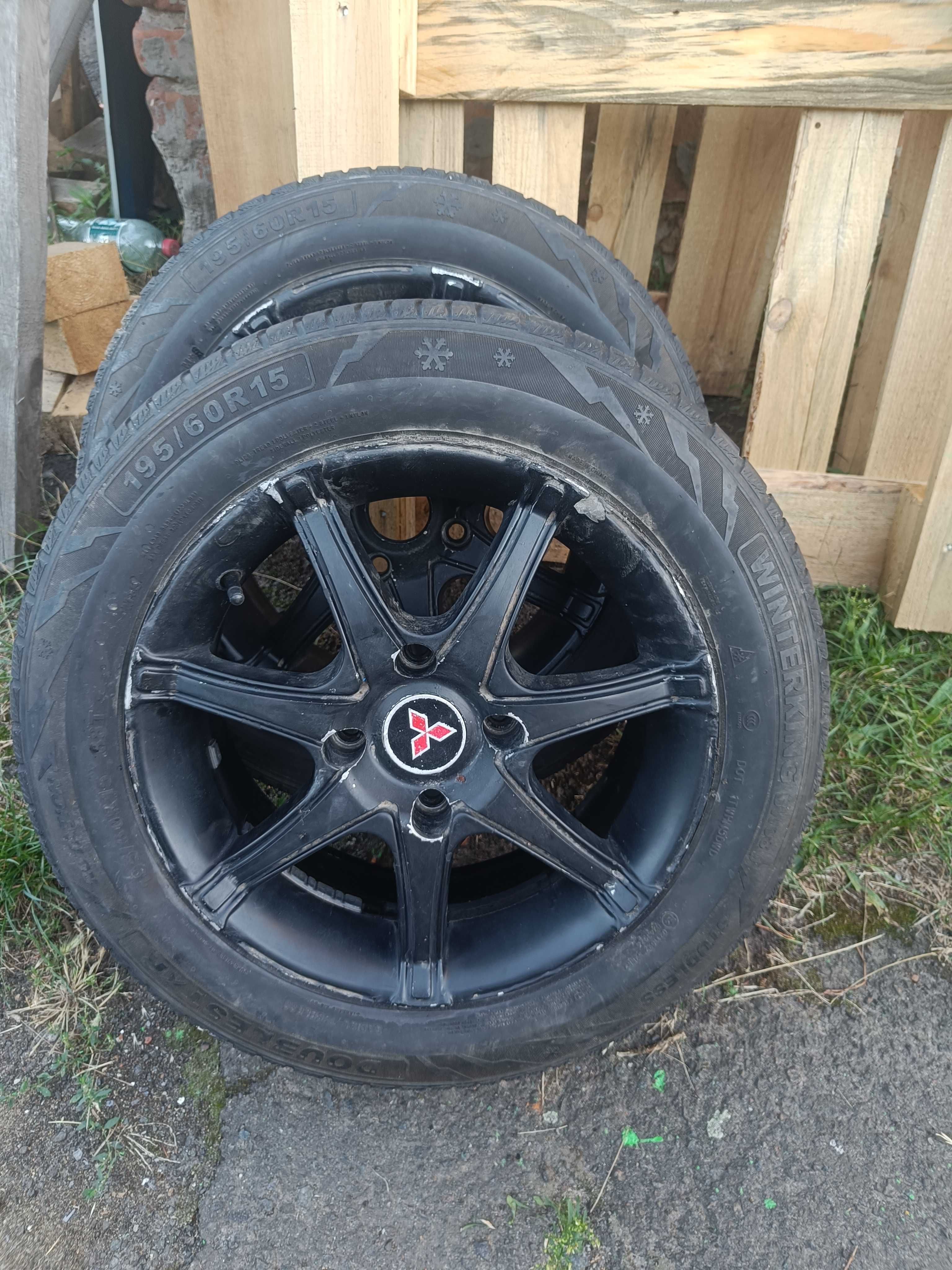 Легкосплавні диски r15  4*114.3