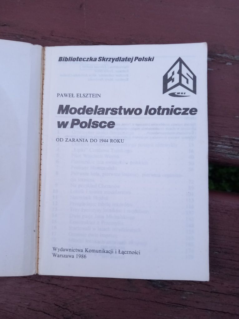 Książka "Modelarstwo lotnicze w Polsce"