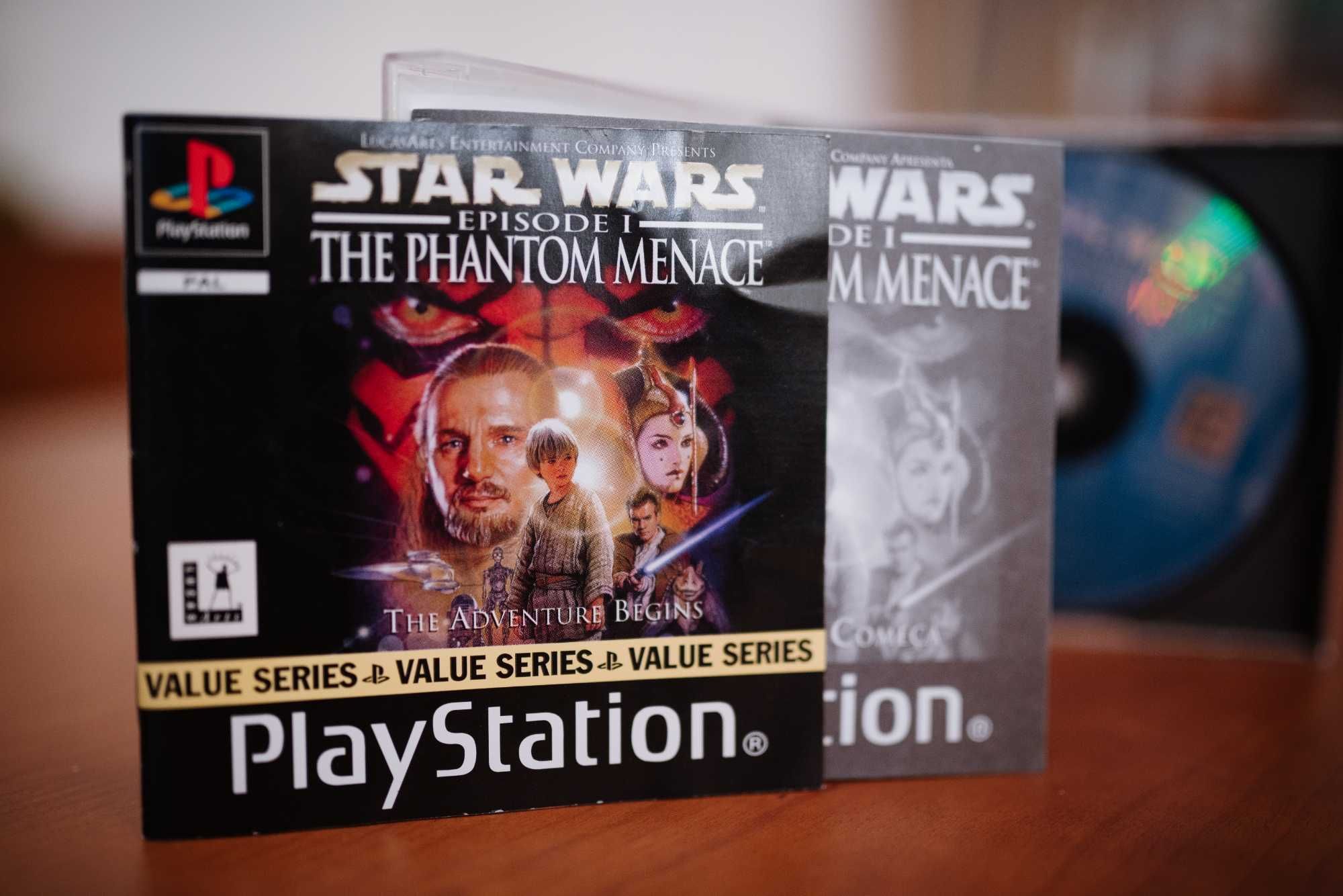 Jogo Original PlayStation One - Star Wars ep III (A Phantom Menace)