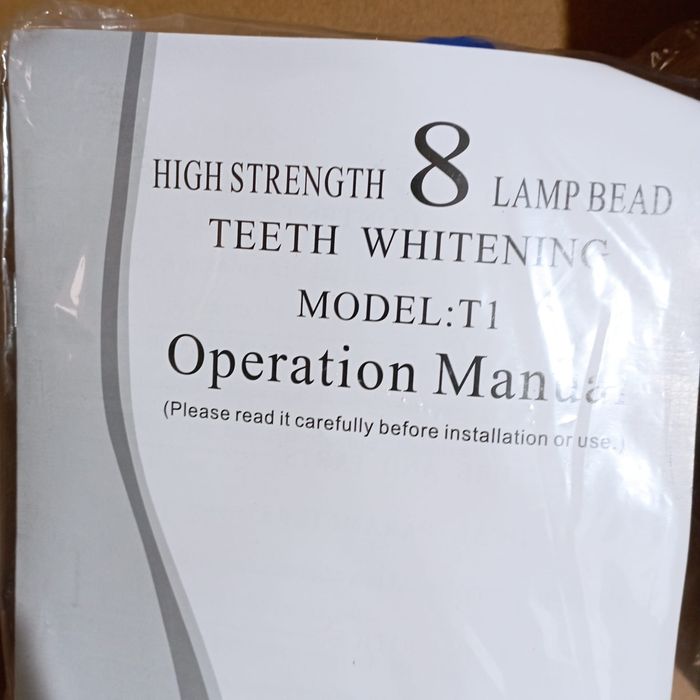 Lampa led do wybielania zębów