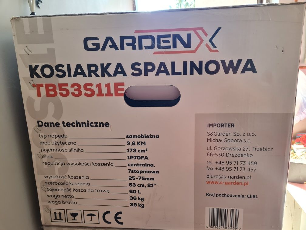 Kosiarka spalinowa Gardenx TB53S11E