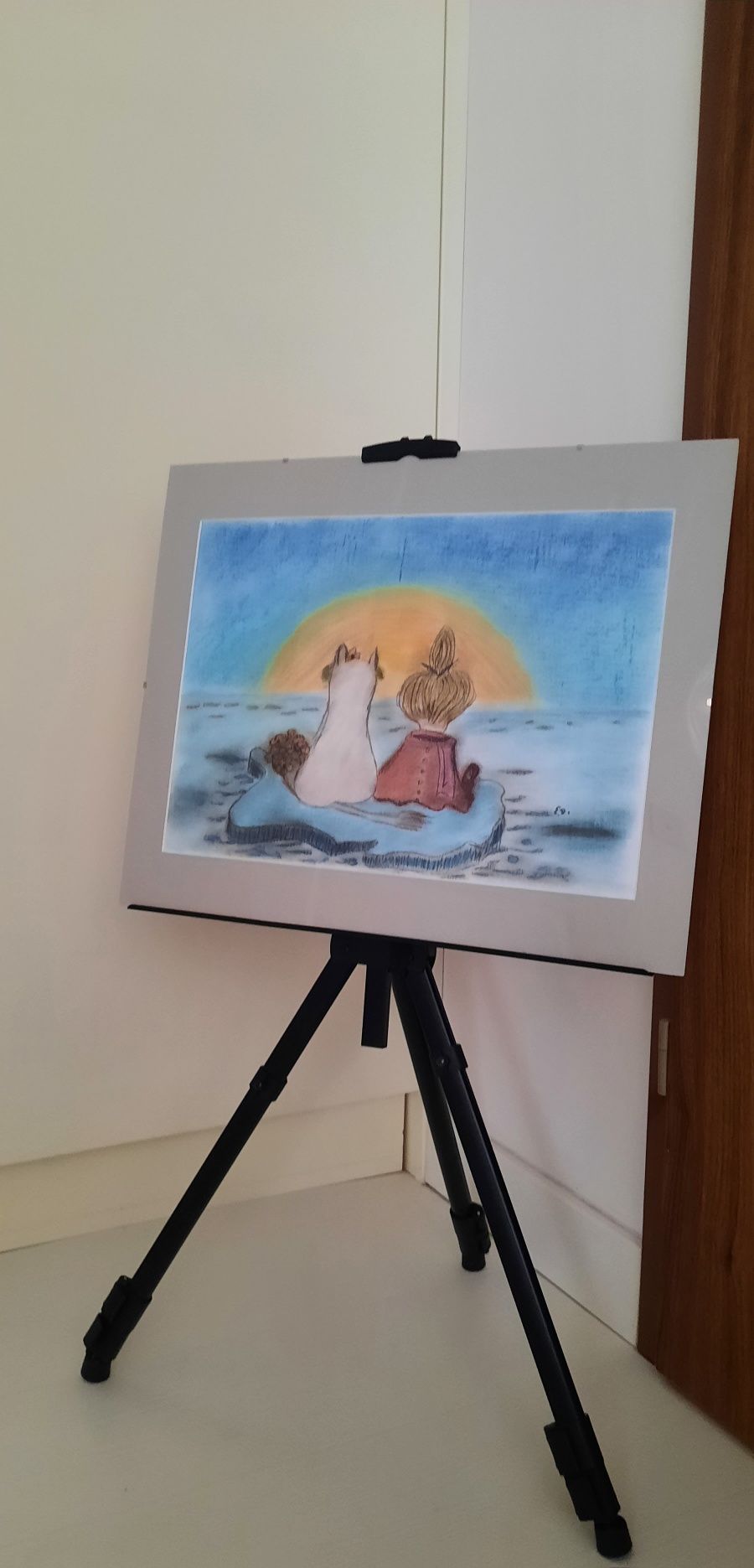 Obraz Rysunek Migotka Mała Mi Muminki
