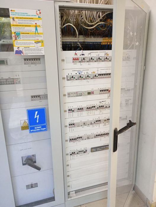 Rozdzielnia elektryczna duża polecam!