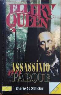 Livro "Assassínio no Parque" de Ellery Queen