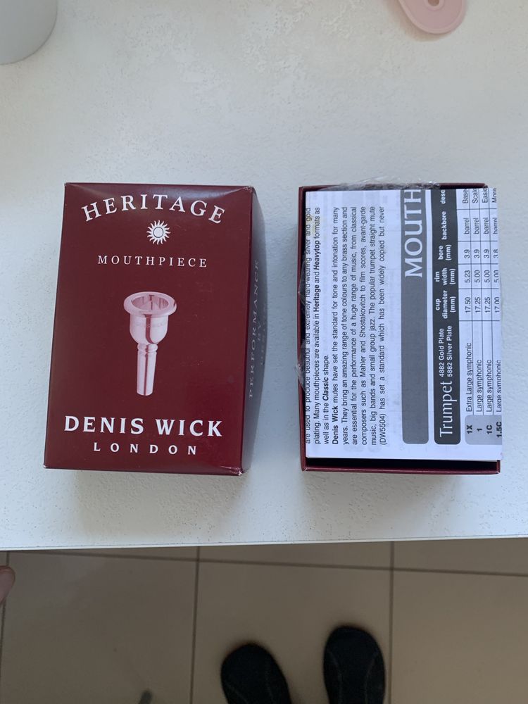 Nowy ustnik do puzonu Denis Wick 3AL Heritage