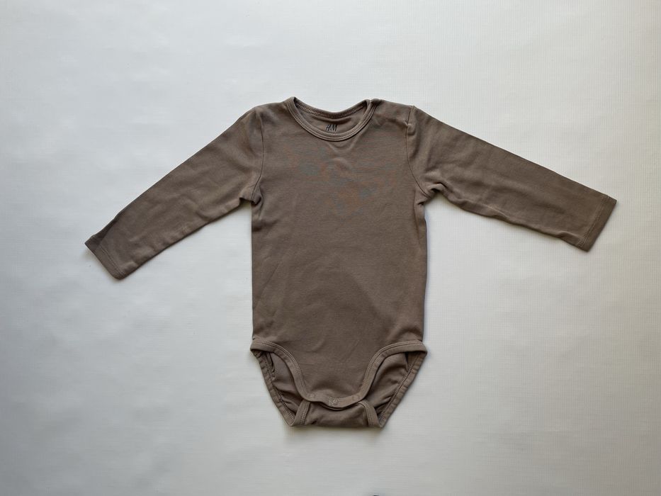 Body H and M z długim rękawem 86 cm