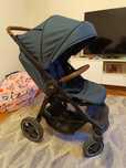 Wózek Spacerowy Britax Romer B-AGILE R 0-22 kg Black shadow/ Black
