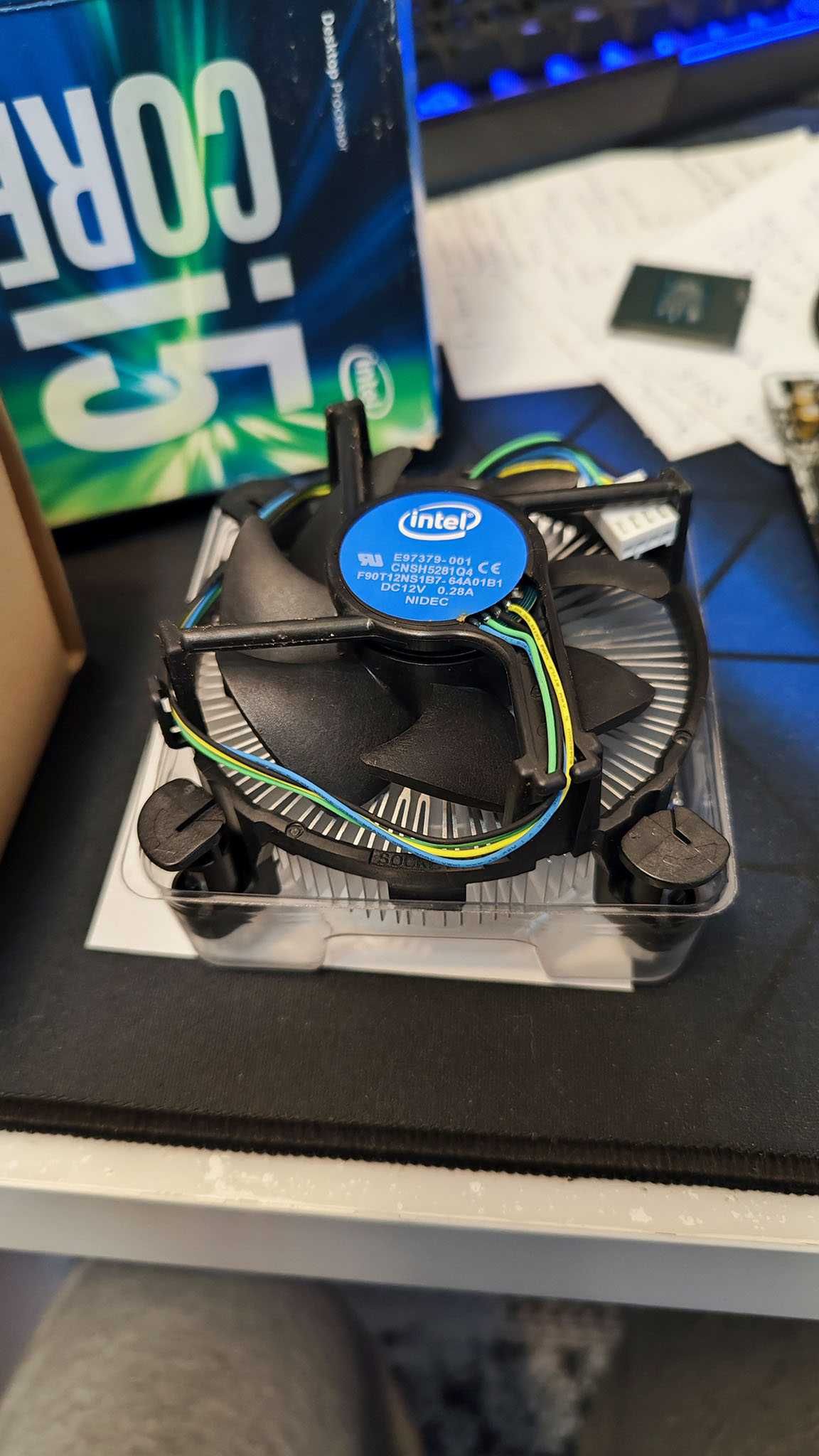 intel i5-6500 com ventilador e oferta de placa de mãe Asus Z170-P D3