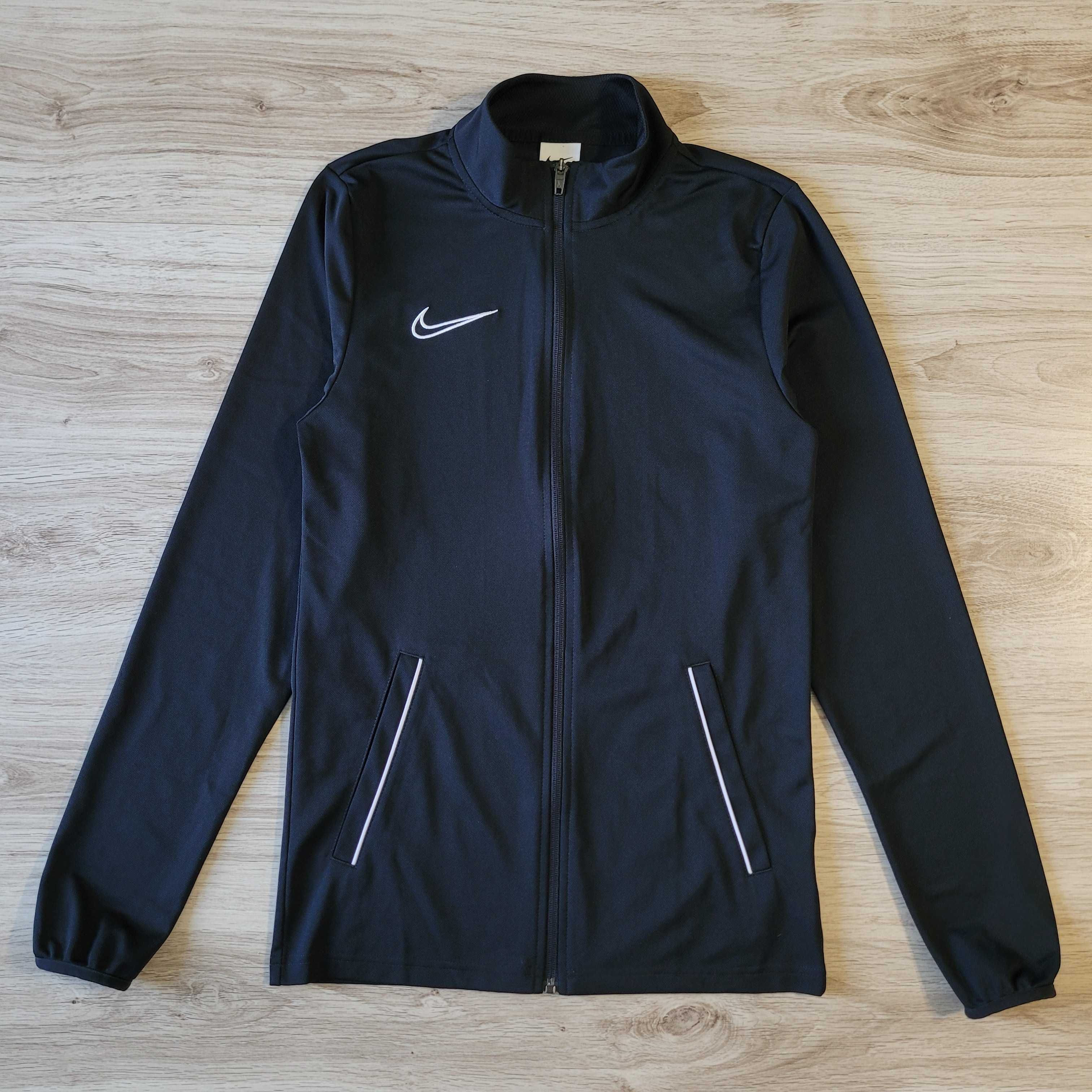 NIKE розмір S спортивна кофта куртка для тренувань на блискавці чорна