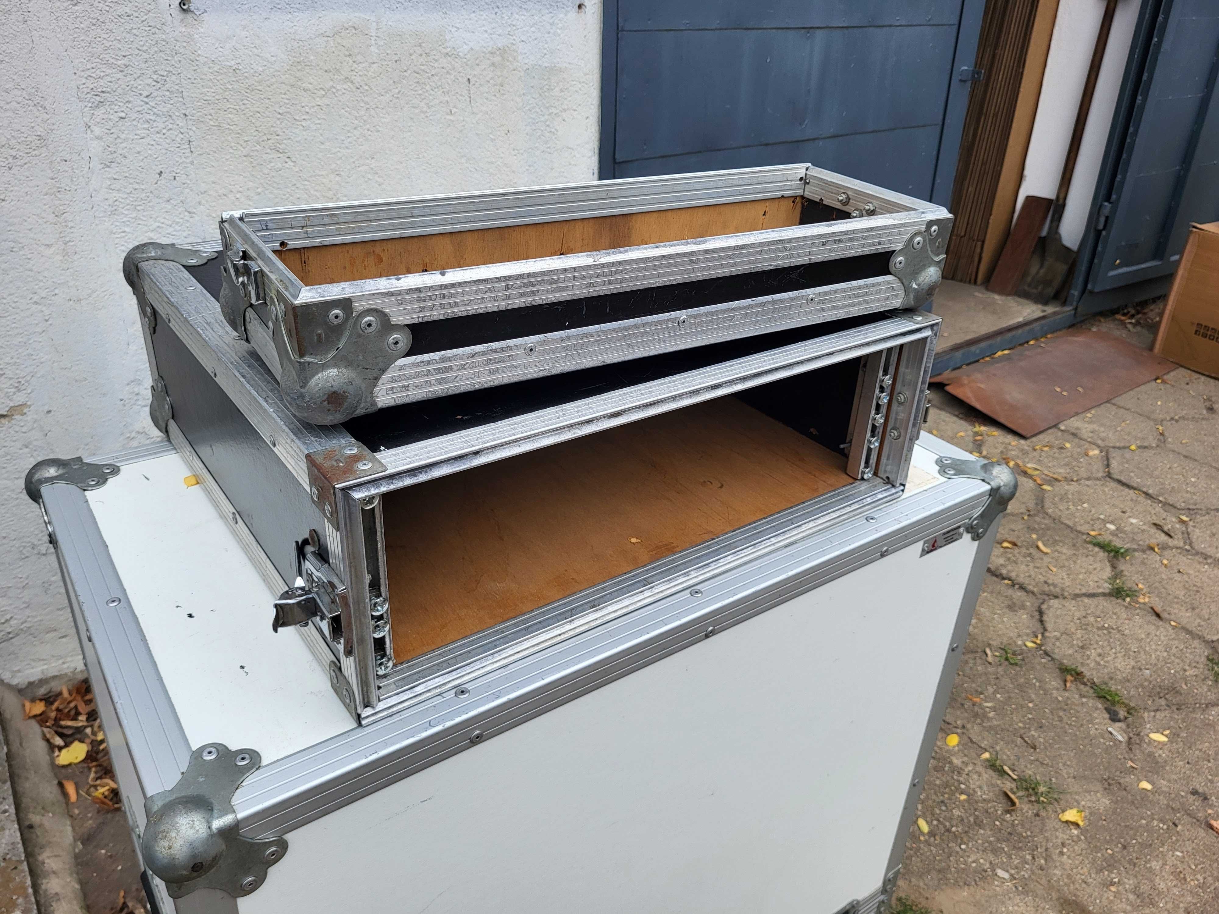 RACK 3U 1x szyna 43cm do klapy case  flightcase, kejs FAKTURA
