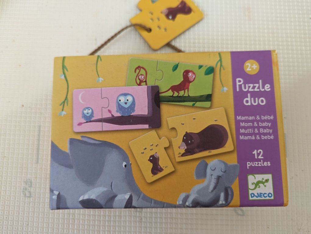 Djeco puzzle mama i dzieci duo