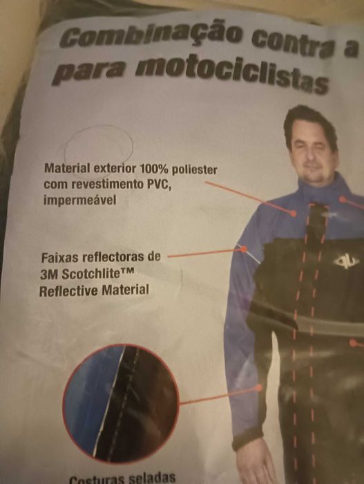 Fato motard novo
