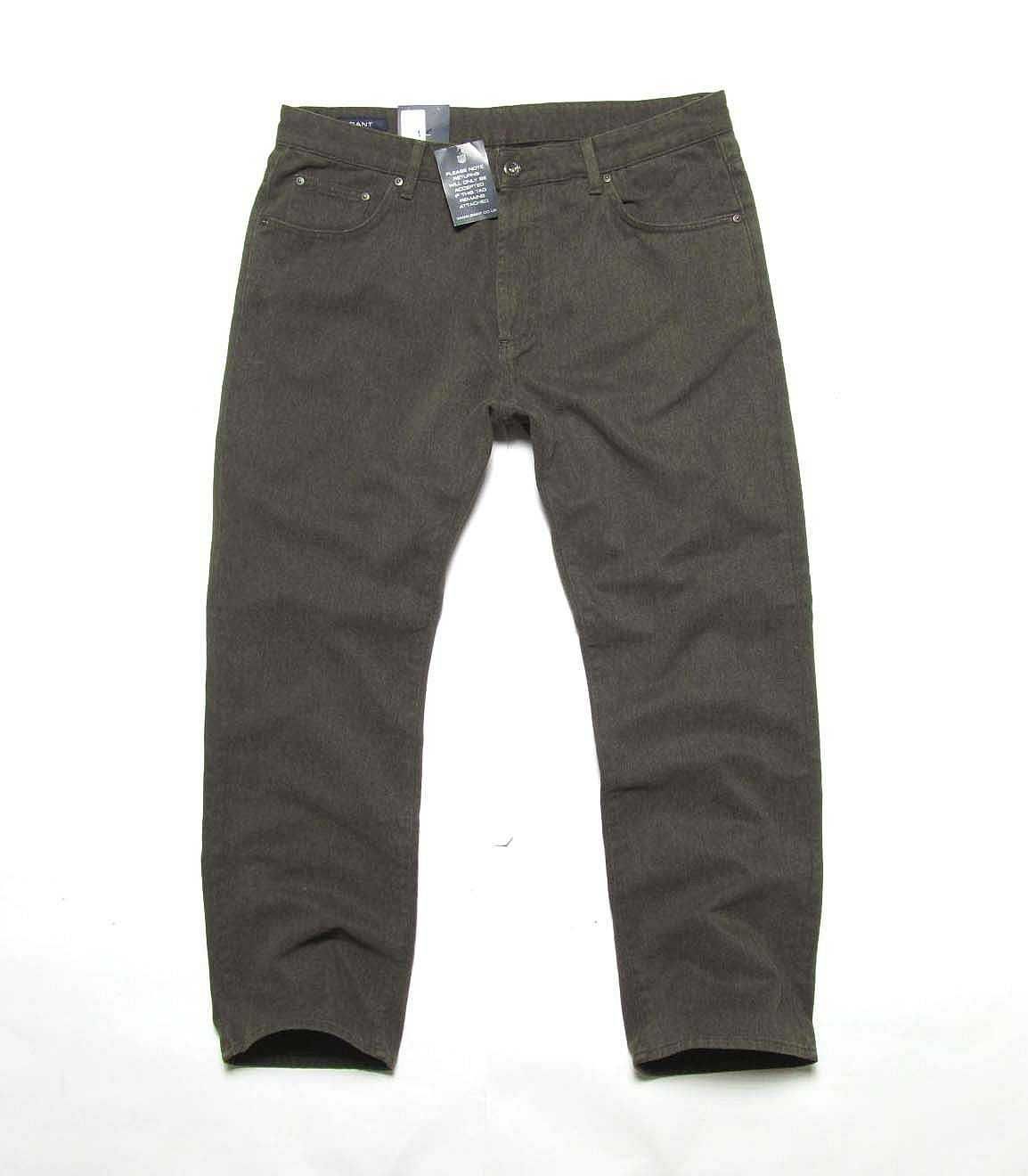 GANT _ W38 L30 _ Soft Molange Twill _ original _ spodnie _ nowe