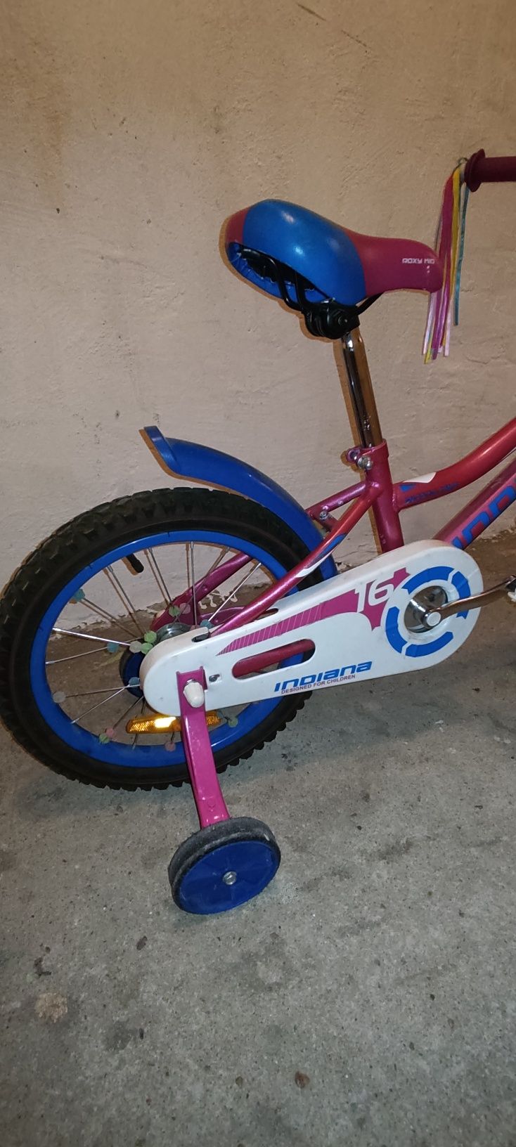 Rower 16" dla dziewczynki Indiana