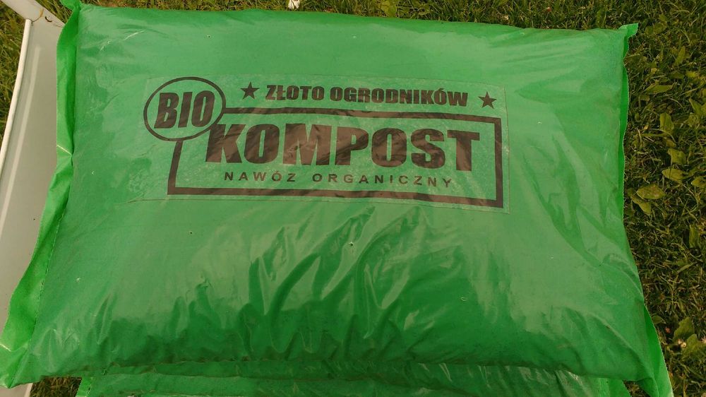 Bio kompost 100% naturalny, zielony