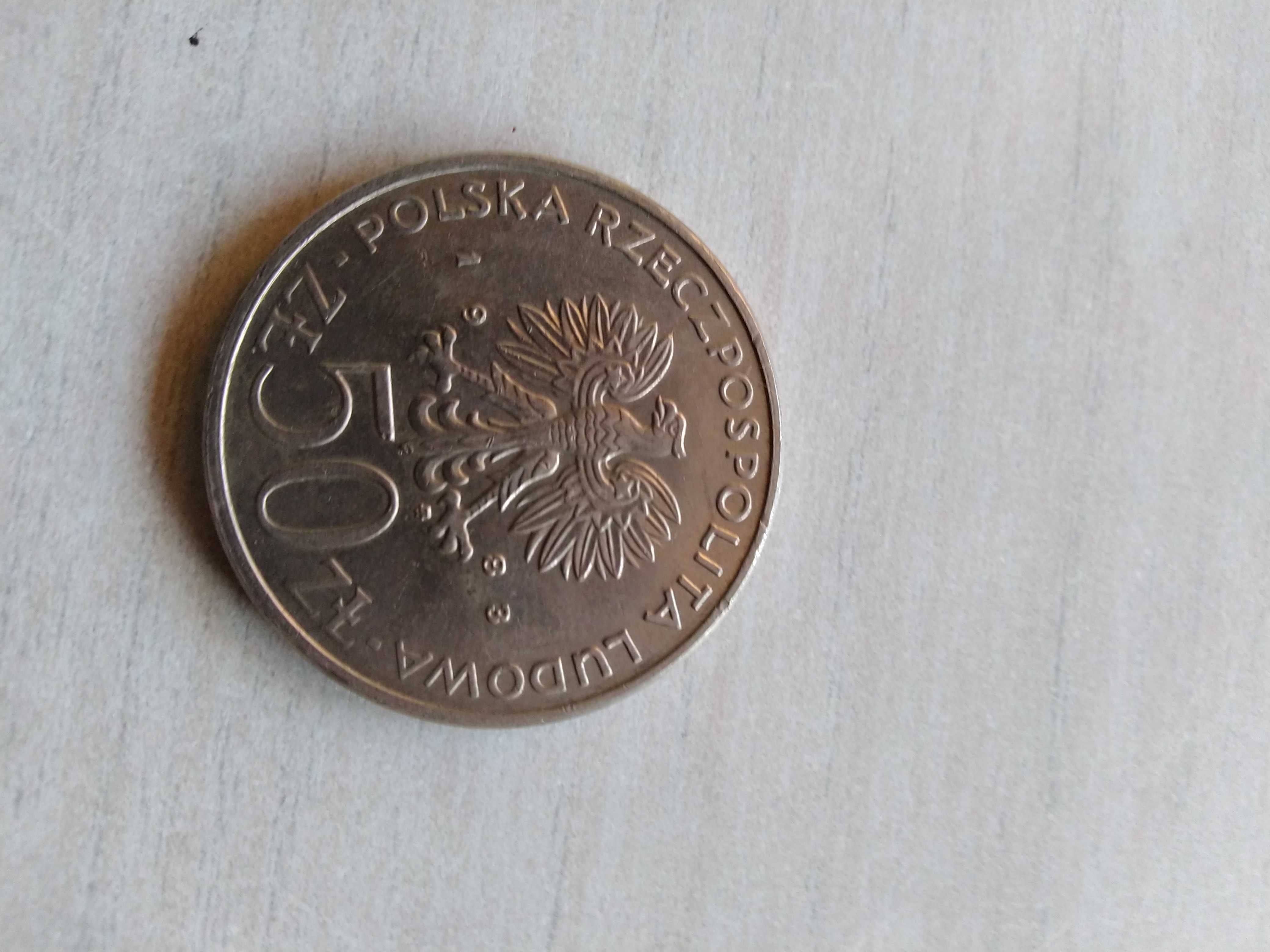 Moneta PRL Ignacy Łukasiewicz 50zł 1983r