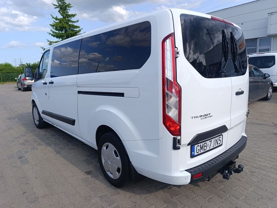 Ford Transit Custom long  9 osobowy zamiana