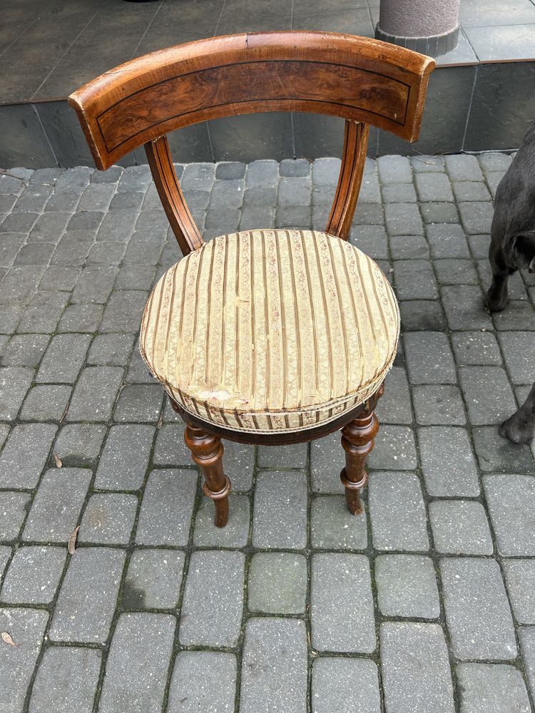 Stylowe krzeslo do renowacji